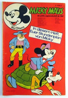 Micky Maus 1972 Heft 35 vom 26 August 1972 Walt Disney Original Ehapa Verlag - Bild 1 von 4