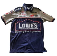 Jimmie Johnson 48 Lowe’s Winston Cup Team Shirt Racing Champions Apparel Medium