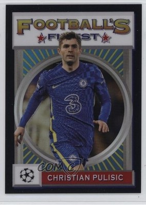 2021 Topps Finest Flashbacks UEFA Champions League 19/25 Christian Pulisic e3f