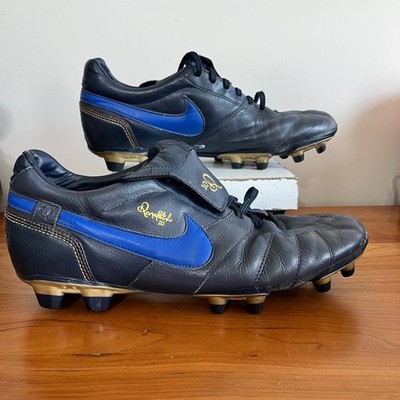 Nike Tiempo R10 Ronaldinho FG Leather Vintage RARE US 11.5 Soccer Cleats