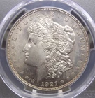 1921 "P" Morgan SILVER Dollar $1 PCGS MS64 #801 Unc BU Uncirculated ECC&C, Inc.