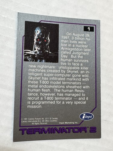 Terminator 2: Judgment Day Merchandise