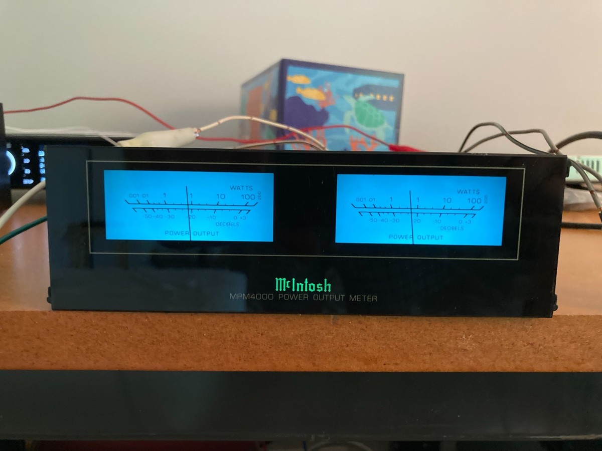 McIntosh MPM4000 パワー出力メーター(おまけ付) 2025年最新】Mcintosh MPM4000の人気アイテム - メルカリ