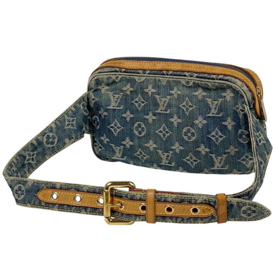 Louis Vuitton Bum Bag Belt Bag & Fanny Pack Small Blue Denim for