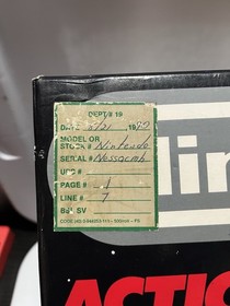 Nintendo NES Action Set Console CIB Complete W/ Manual & Inserts Authentic