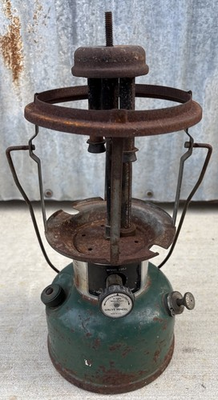 #ad #ad 9 1975 Coleman Lantern 220J not working missing parts $25.00