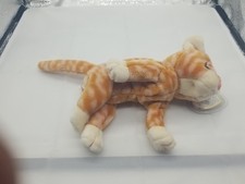 Ty Beanie Baby💜AMBER THE TABBY CAT 7.5