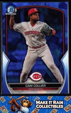Cam Collier 2023 Bowman Chrome Sapphire Prospects #BCP-239 Cincinnati Reds