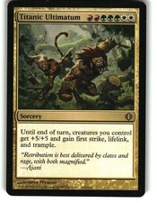 Magic the Gathering - Shards of Alara Titanic Ultimatum 2008 204 Rare
