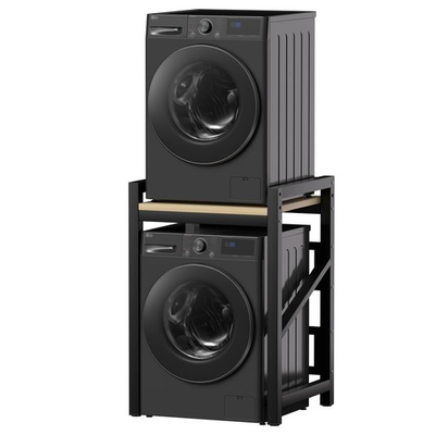 #ad Over The Washer and Dryer Storage Shelf Height Adjustable Machine Stacking R... $247.42