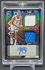 Theo Maledon /99 Auto Patch 2020-21 Panini Ob...