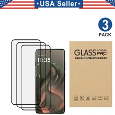 3PK Tempered Glass Protector For Motorola Edge(2025)