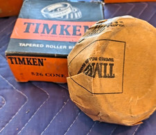 NEW TIMKEN 526 TAPERED ROLLER BEARING CONE NOS MADE IN USA