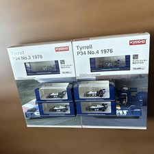 Kyosho 1/64 Tyrrell P34 F1 Car Set 1976-77 Limited Edition, 6pcs