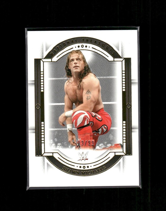 2024 National Treasures WWE #17 Shawn Michaels /99