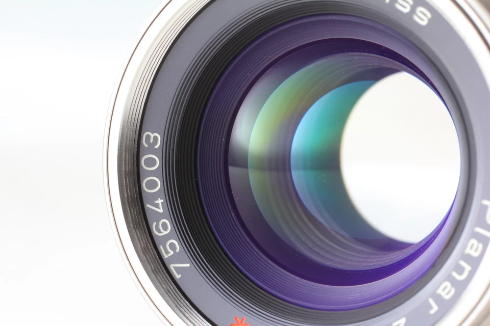 [COMO NUEVO en estuche] Lente estándar Contax Carl Zeiss Planar T* 45 mm f2 para G1 G2 JAPÓN - Imagen 3 de 4