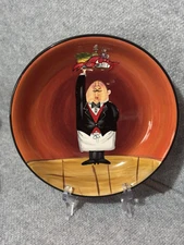 Dinner is Served Individual Pasta Bowl by Certified International - Waiter 9.25"