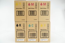 Full Set 2 Xtras M Y Dell 5110CN Original OEM Genuine Sealed Toner Cartridge