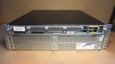 Cisco 3925 V02 3-Port Gigabit Wired Router C3900-SPE100/K9 - Chassis Single PSU