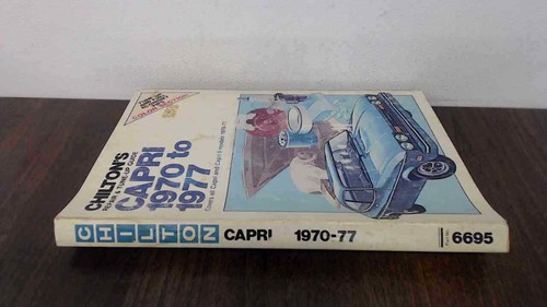 Chiltons Reparatur- und Tuninganleitung, Capri, 1970-1977, Chilton Buch