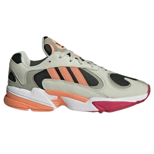 Adidas Originals Men's Yung-1 Shoes NEW AUTHENTIC White/Blue/Pink 