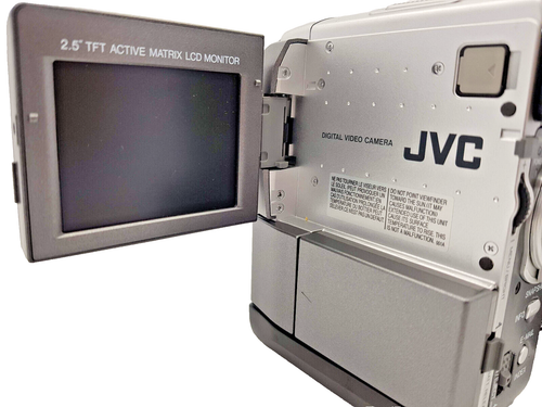 JVC GR-DVX707EK MiniDV PAL Digital Video Camera Camcorder iLink Vintage Silver - Picture 9 of 24