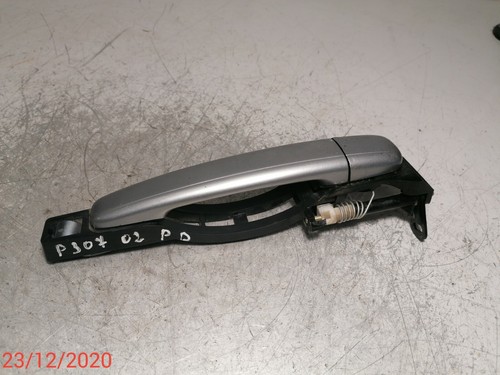 Peugeot 307 front right side door handle exterior 9636408880 used 2002 LHD - Picture 1 of 7