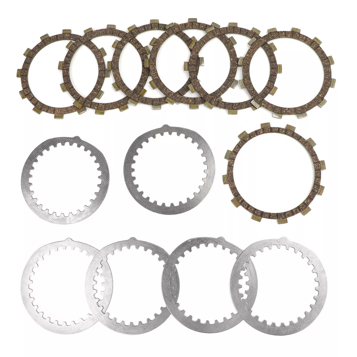 Clutch Kit Steel & Friction Plates Fits Yamaha 4H7-16321-02