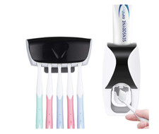 Dispensador Autom tico De Pasta De Dientes Con Soporte Para Cepillos De Dientes