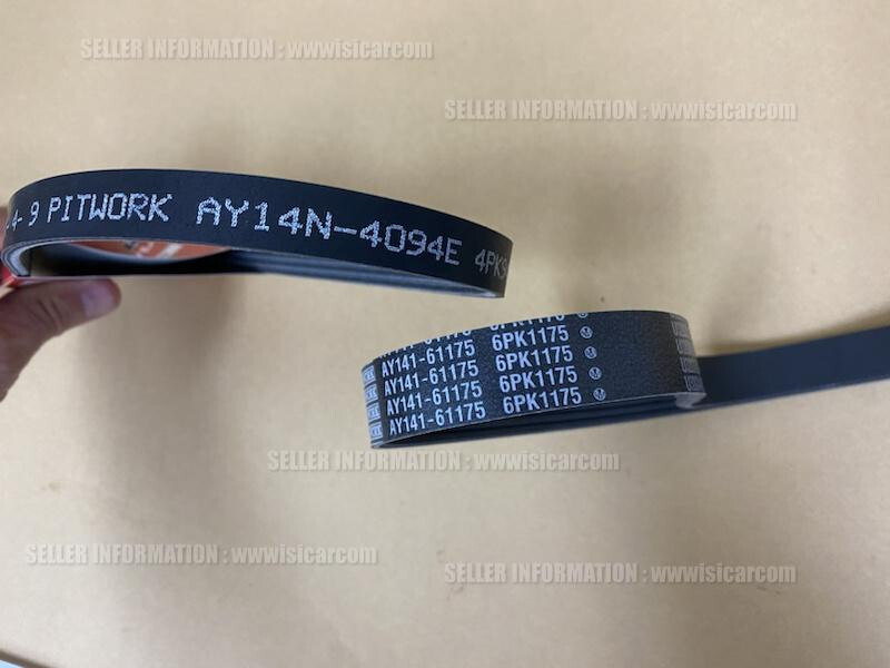 NISSAN SKYLINE 4D 250GT V35 FAN BELT SET AY141-61175 AY14N-4094E