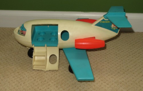 1972 Vintage Fisher Price Little People Play Family Airport #996 COMPLETE - Picture 17 of 24