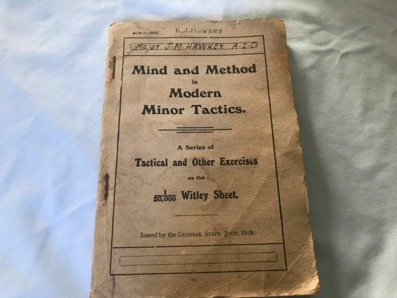 AUSTRALIA TOP MILITARY AUTHOR,SOLDIER BOOK,"MIND AND METHOD MODERN TACTICS