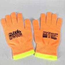 LOUIS VUITTON MP2371 Gon RGB gloves Orange/yellow