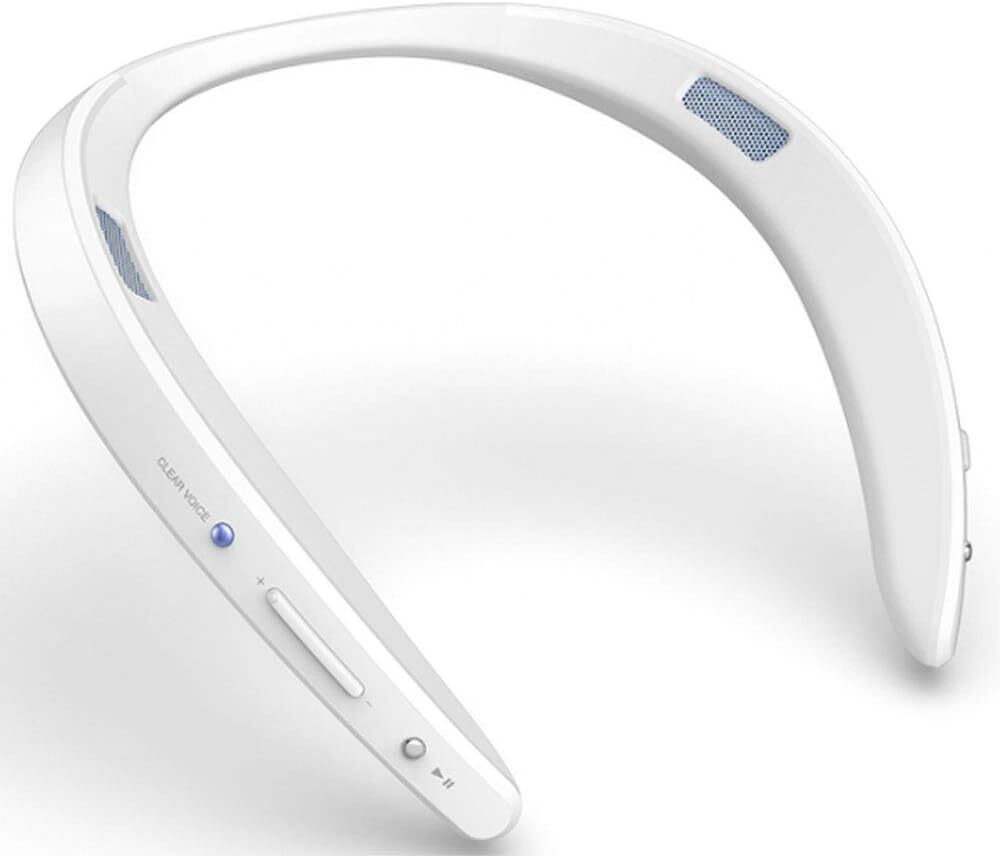 ◟̆◞̆ ♪♪ 新品未使用 SHARP AN-SS2-W WHITE SHARP Bluetooth transmitter included Wireless TV speaker