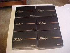 NEW 2025 6 DOZEN (72 GOLF BALLS) TITLEIST WHITE PRO V1 GOLF BALLS NO EXTRA LOGOS