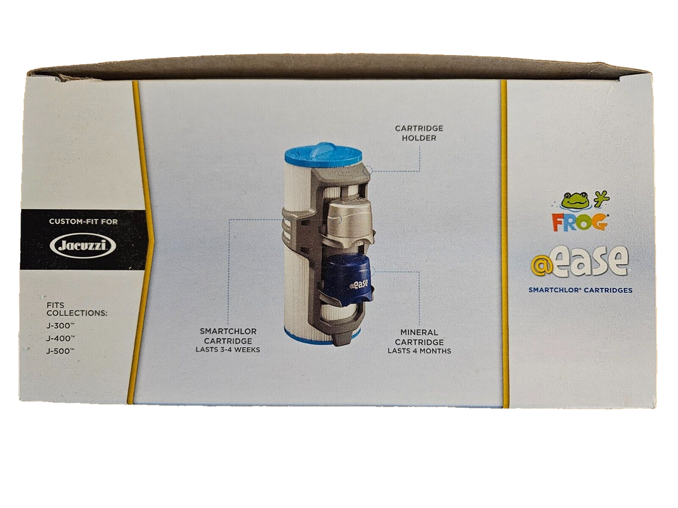 Frog Ease SmartChlor Hot Tub Sanitizing System PLUS bonus cartridge eBay