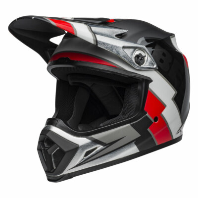 BELL MX-9 Mips Twitch Replica モトクロス CASCO HELMET CROSS MX-9 MIPS TWITCH REPLICA MATTE BLACK RED WHITE