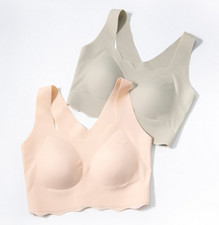 Crodressing Pocket Bra for Mastectomy Silicone Breast Forms Wireless