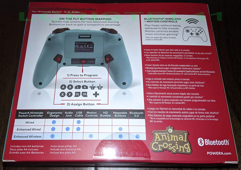 Nintendo Switch Animal Crossing K.K. Slider PowerA Enhanced Wireless Controller - Image 2 of 2