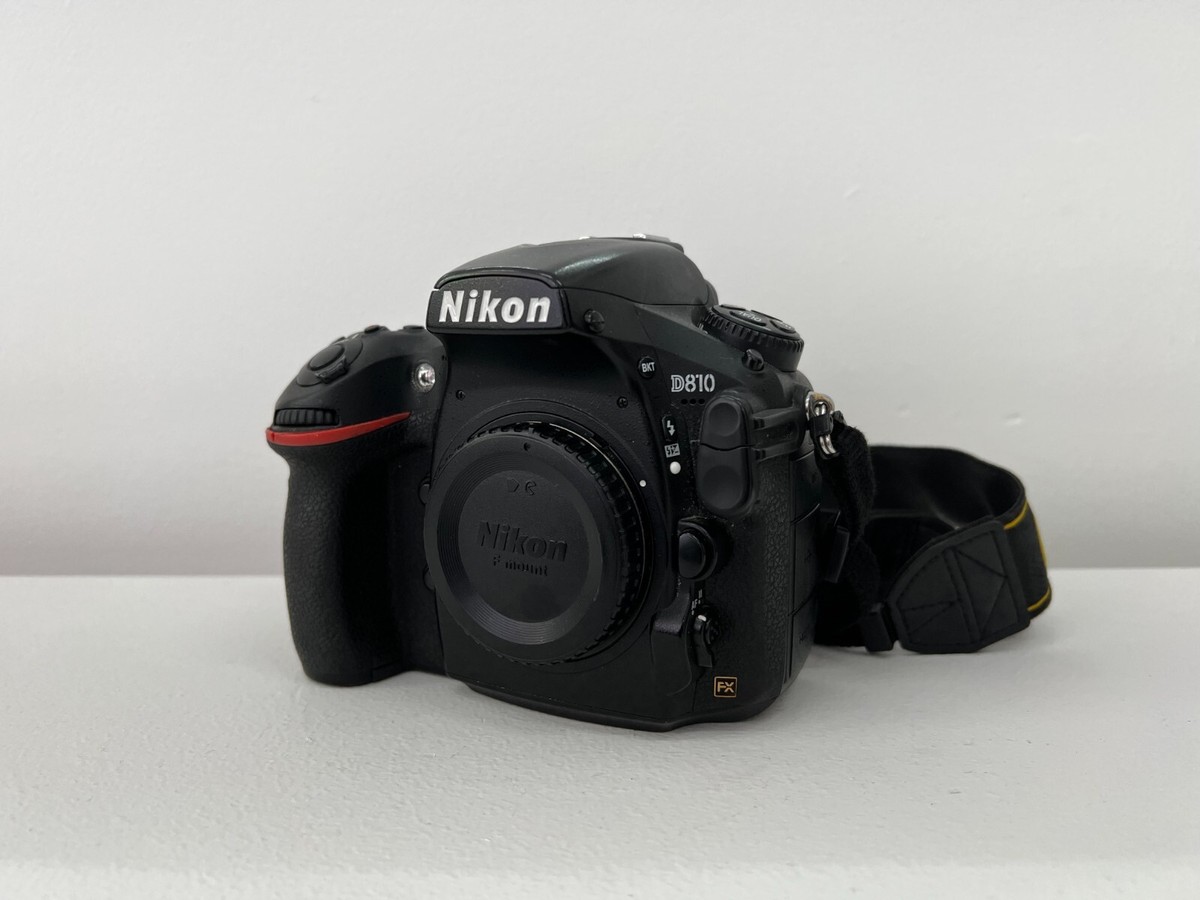 Nikon D810 FX Digital SLR Camera With Battery