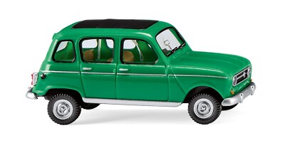 Wiking 022446 Renault R4 mit Faltdach - grün 1:87 NEU OVP--