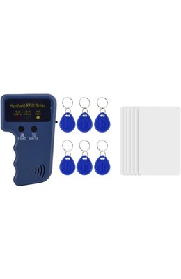 Handheld 125 Khz EM4100 RFID ID Card Copier, Writer, Readers, Duplicator 6 Tags