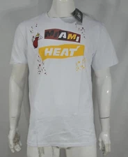 Miami Heat T shirt 3XL Officially Licensed Apparel white NWT