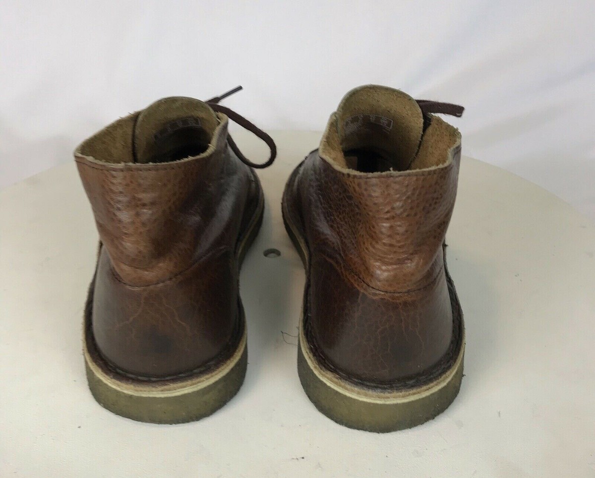 CLARKS The Original Desert Boot Me Size 9 M Brown Leather Chukka Crepe Outsole Men main image 3