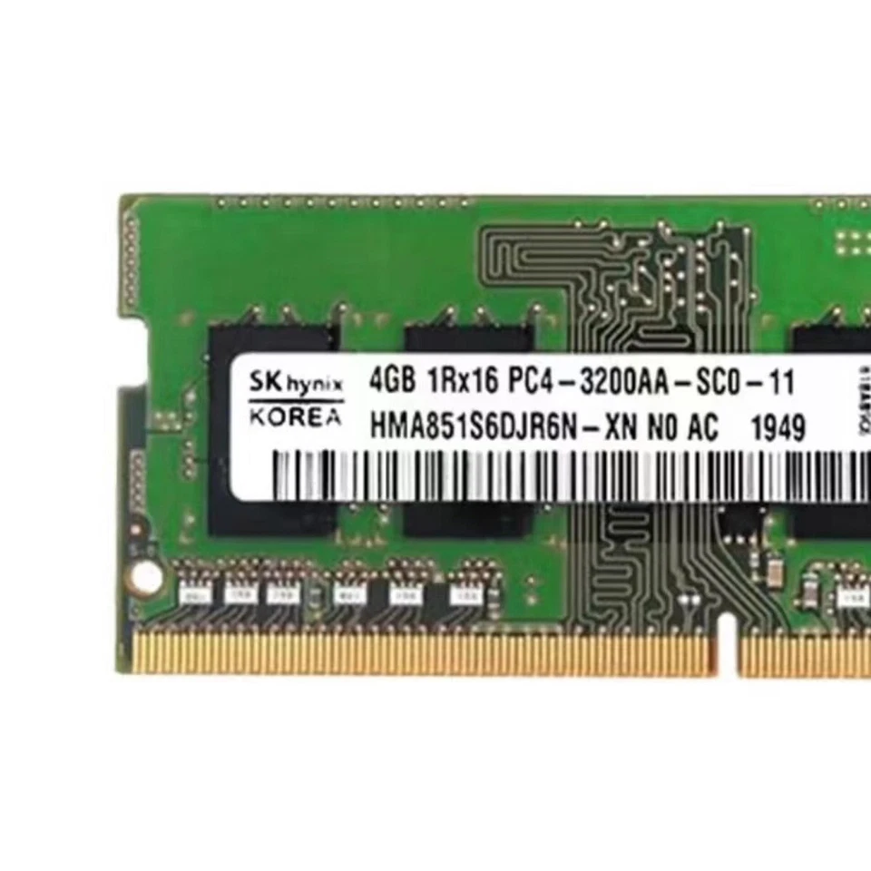 Hynix 8GB 2X4GB DDR4 3200MHz PC4-25600 Notebook SODIMM Memory Ram HMA851S6DJR6N - Image 4 of 4