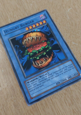 sandwich yugioh card Day Super Hungry Burger SRL-EN068 YuGiOh card