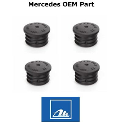 4 X OEM Ate Rear Brake Caliper Guide Pin Dust Cap 2010-21 Mercedes 000 420 00 76