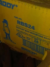 Pack of 25 Erico Caddy RBS24 Outlet Box Mounting Bracket