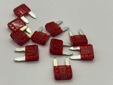 10Amp Mini Fuse Red 10A for automotive Free shipping 10 pcs
