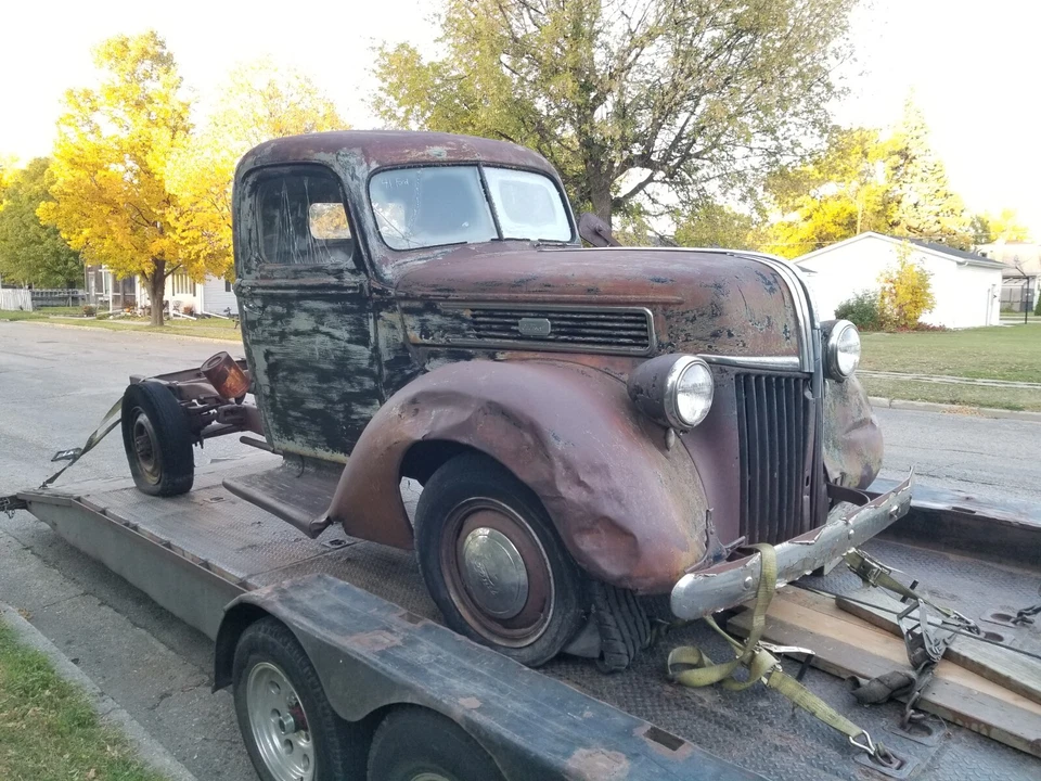 检查盖 Trans 福特卡车 3/4 1 吨皮卡 40 41 1940 1941 46 47 1947 — 第 4/4 张图片